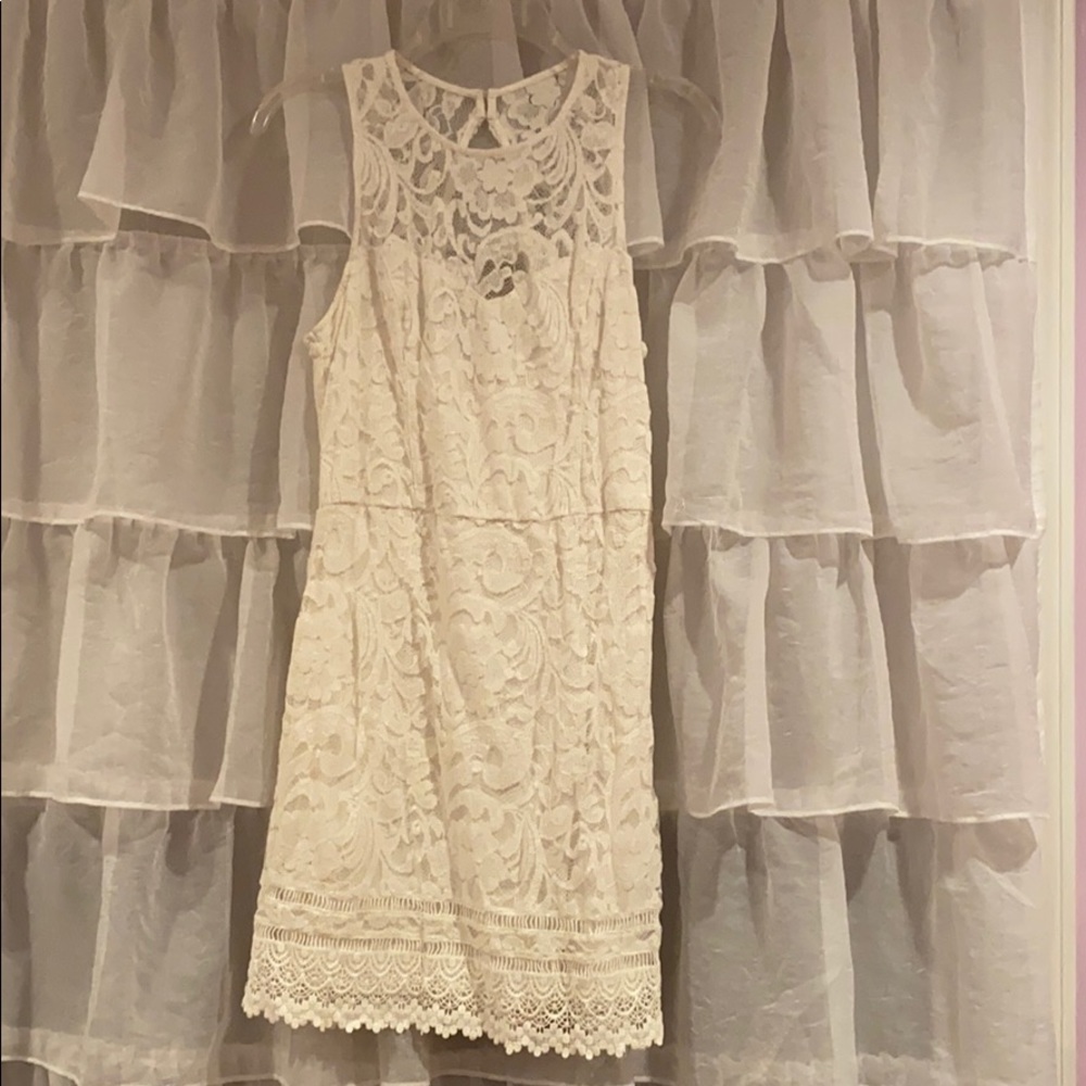 White Lace Dress
